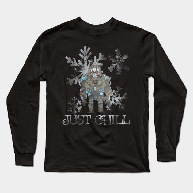 JUST CHILL Long Sleeve T-Shirt by PlattAttack